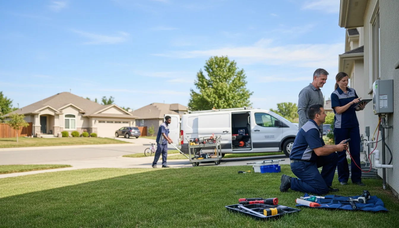 Tankless water heater service in Cochranton, PA